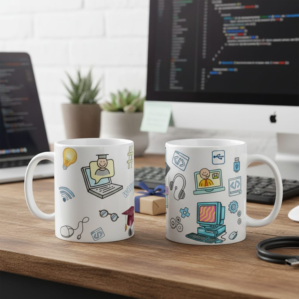 Caneca Personalizada Profissão Informática TI Computação - Profissões (Programador(a))
