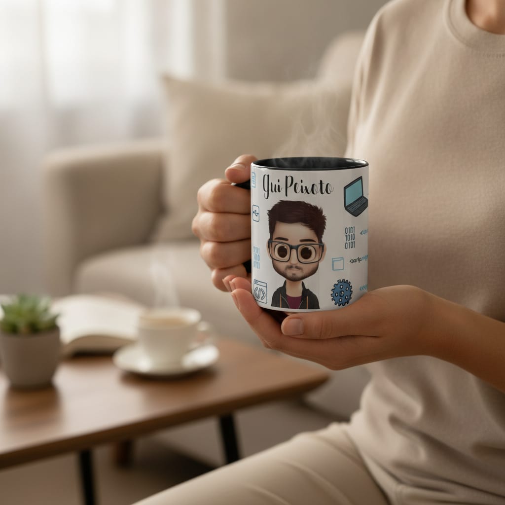 Caneca Personalizada Tecnologia Presente Profissionais de TI