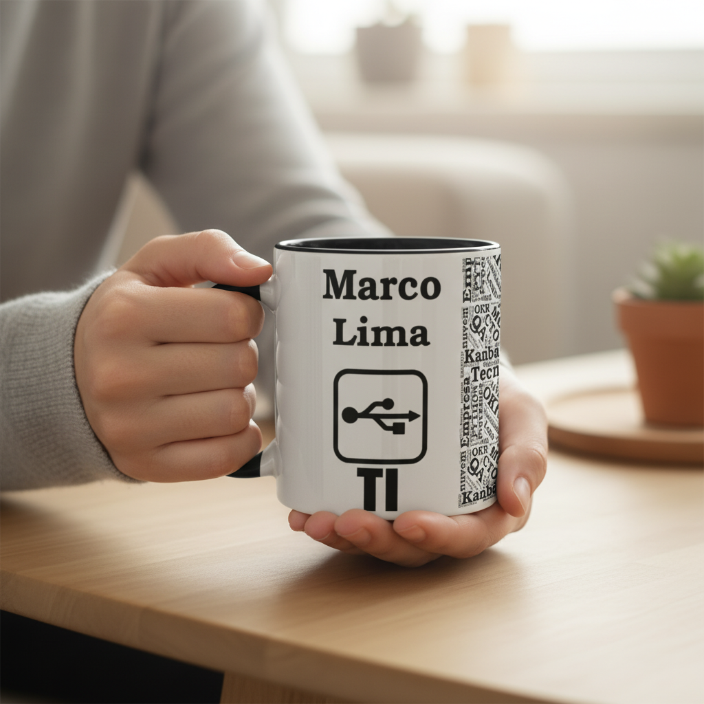 Caneca Personalizada Ti Tecnologia da Informação Programador