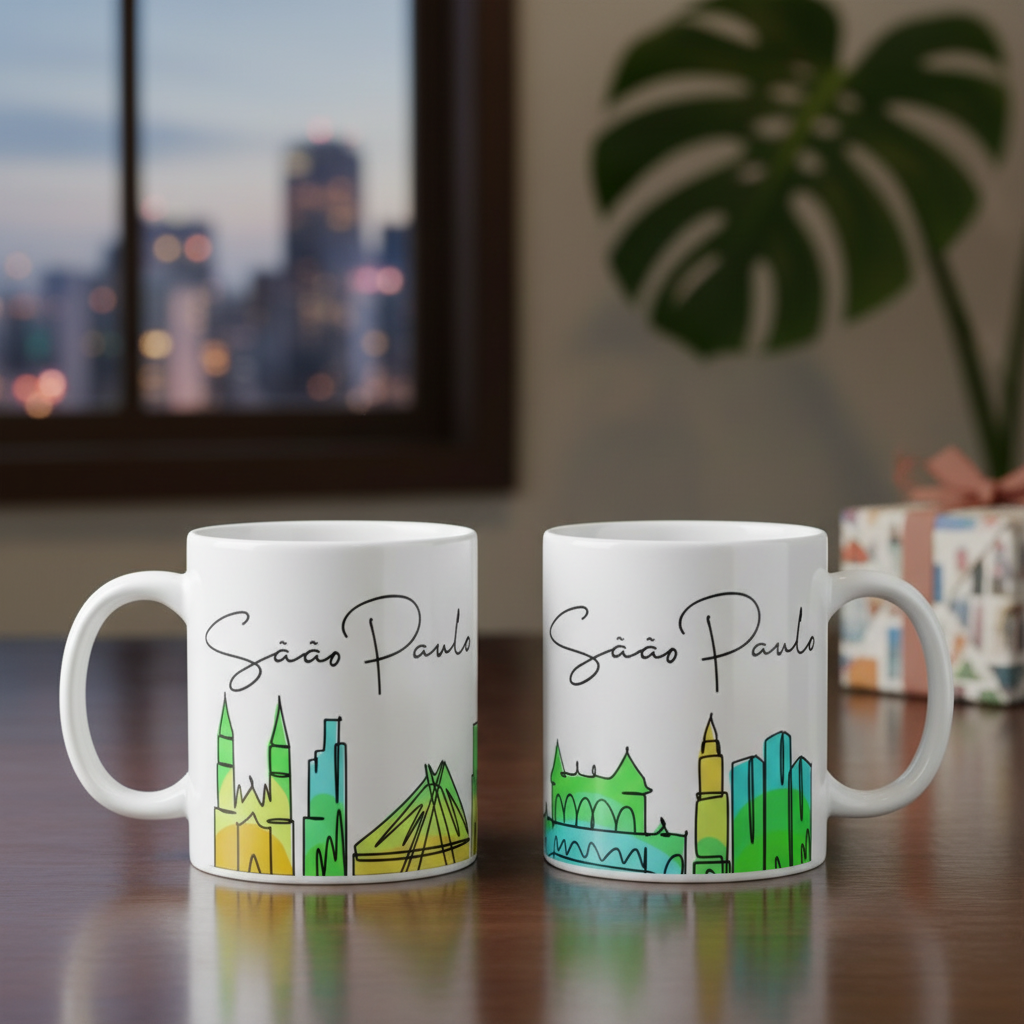 Caneca Presente Criativo para Paulista Estado de São Paulo - Outros (São paulo cidade)