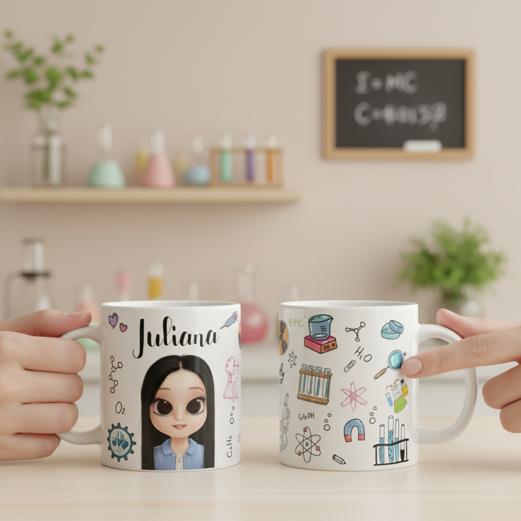 Caneca Presente Engenheiro Químico Profissão Engenharia