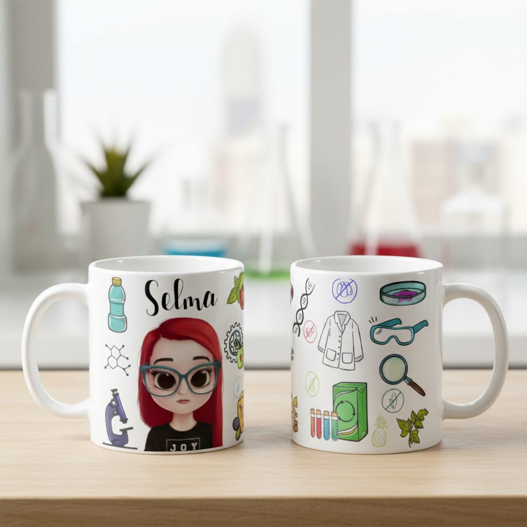 Caneca Presente Formatura Profissão Engenharia de Alimento - Profissões (Engenheiro(a))