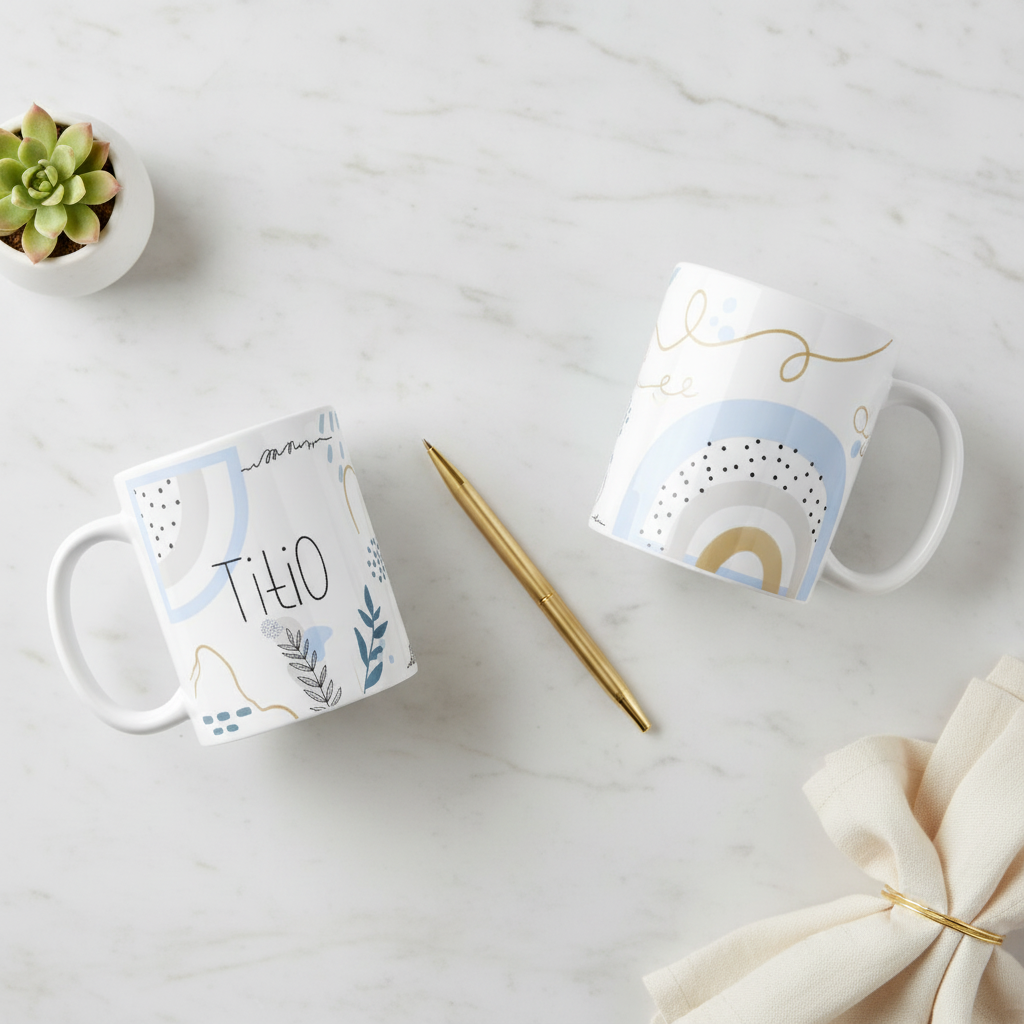 Caneca Presente Masculino Criativo Personalizado para Titio - Família (Tio)