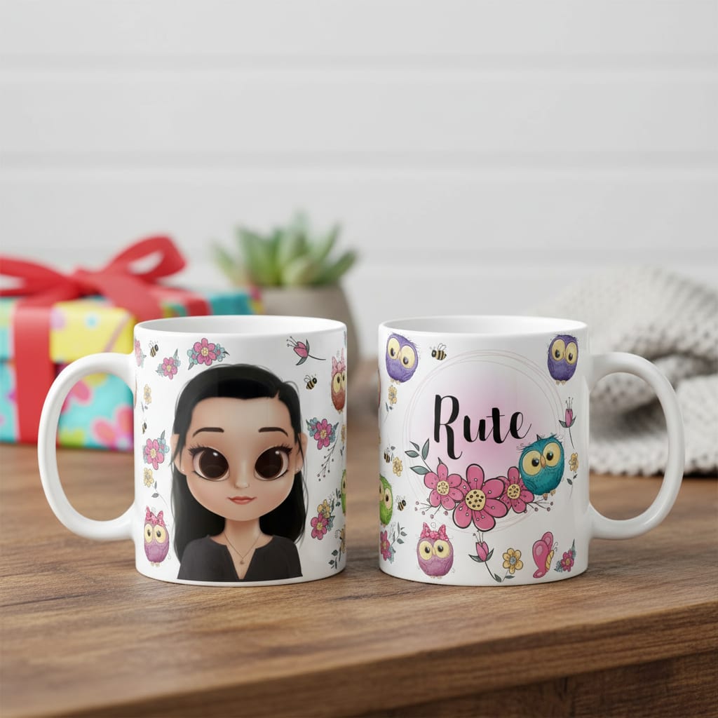 Caneca Presente Personalizado Criativo Amigas - Outros (Amigo(a))