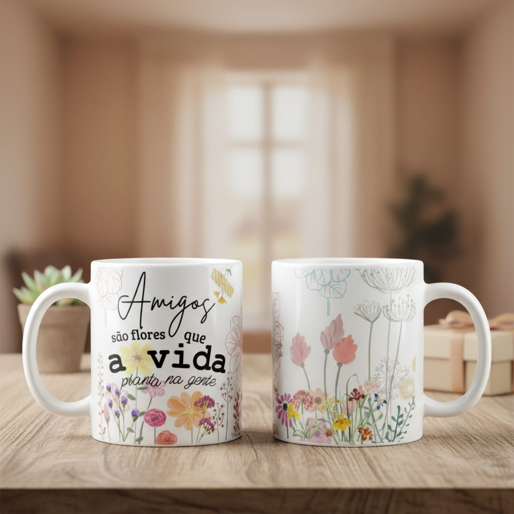 Caneca Presente Personalizado Criativo para Dia do Amigo