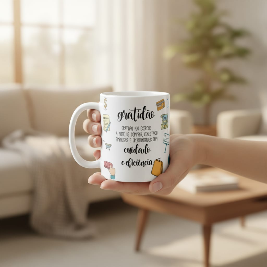 Caneca Profissão Operacional Presente Criativo Comprador
