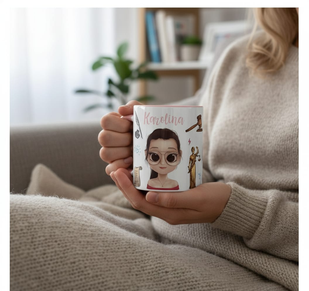 Caneca Profissão Presente Advogada Formatura Direito