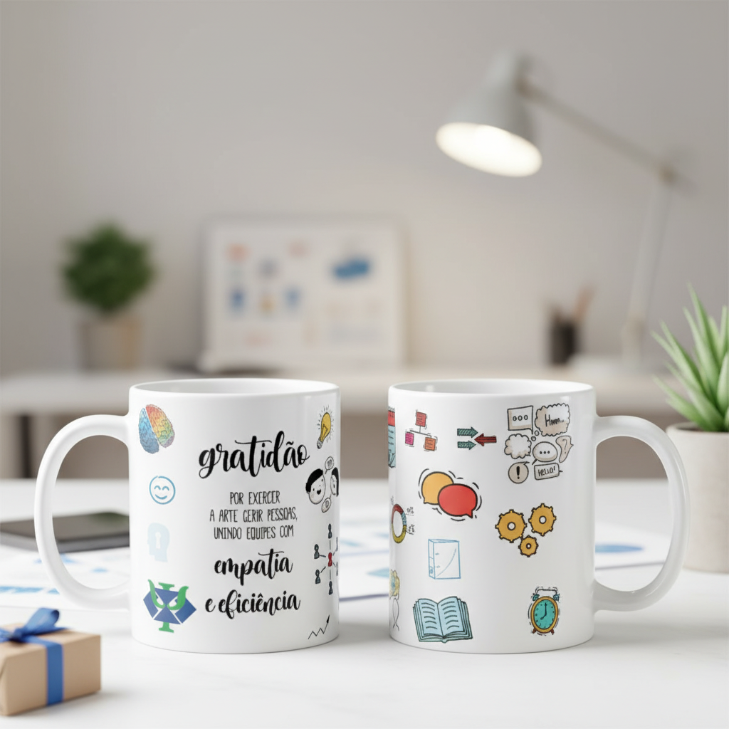 Caneca Profissão Presente Profissionais de Recursos Humanos - Profissões (Recursos Humanos)