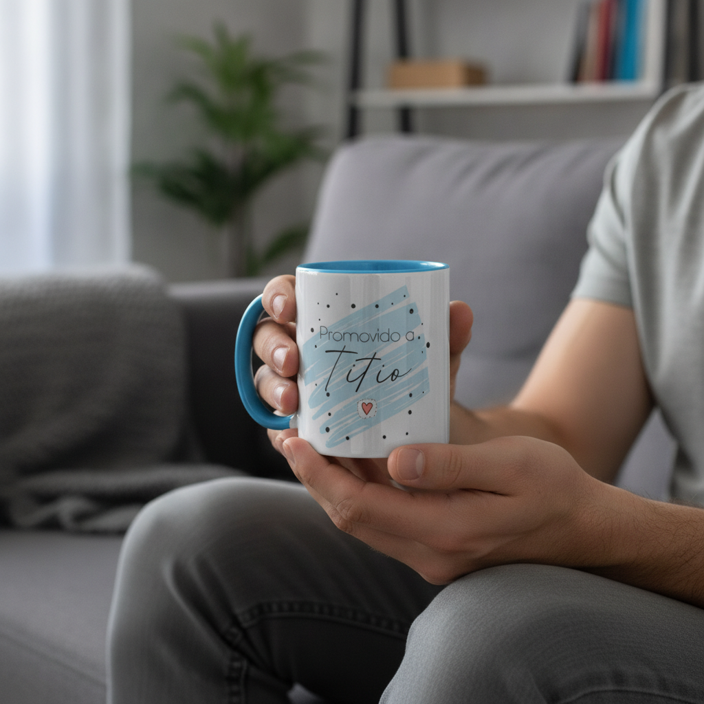 Caneca Revelação De Gravidez Criativa Promovido A Titio