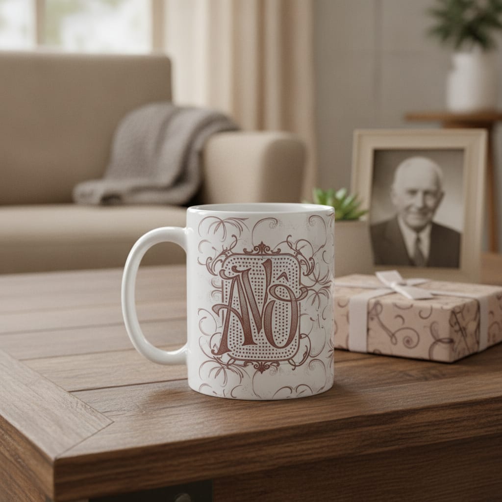 Caneca Vintage Avô Pronta Entrega Presente Família Lembrança - Família (Avô)