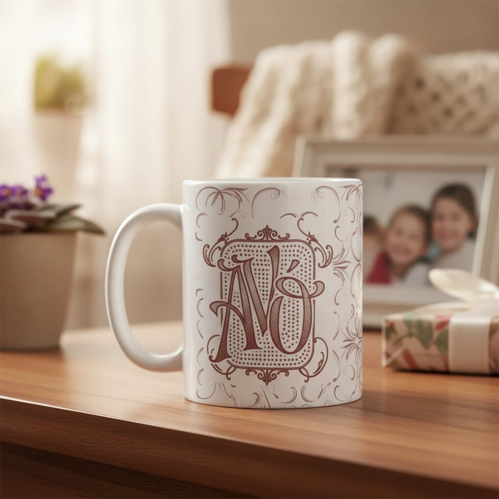 Caneca Personalizada Vintage Avó Presente Família Lembrança - Família (Avó)