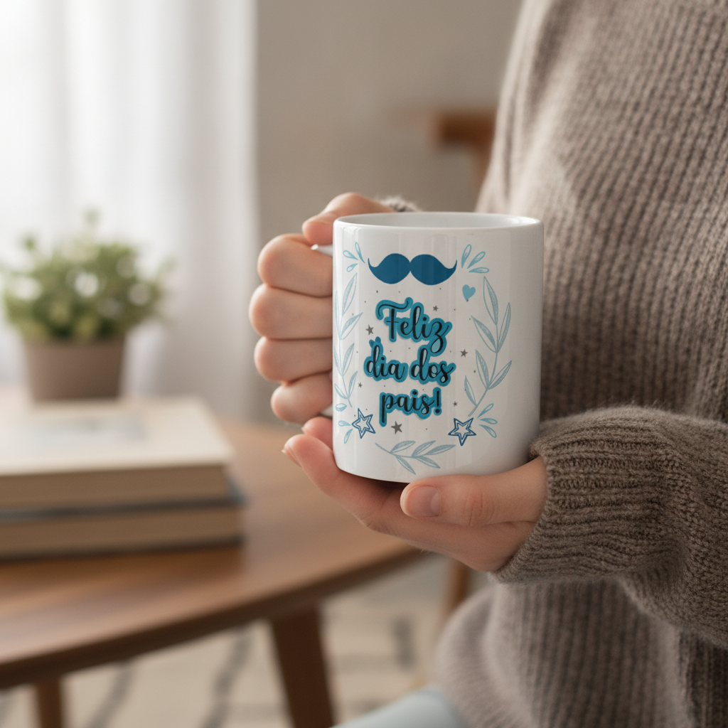 Canecas Personalizadas Lembrança Pai para Dia dos Pais
