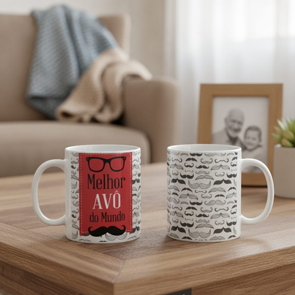Conjunto Presente Criativo Dia Dos Pais Para Melhor Avô Vovô