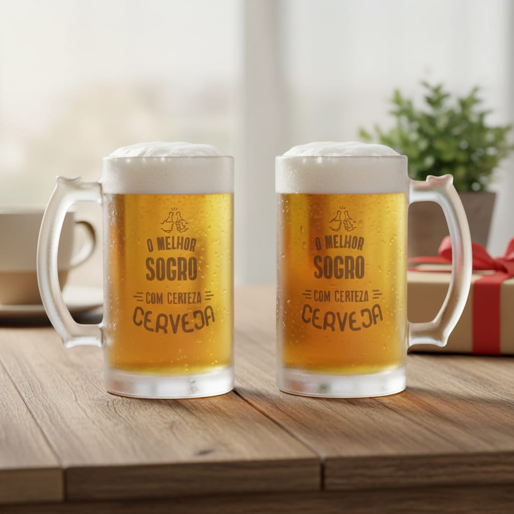Copo De Cerveja Personalizado Presente Criativo Para Sogro