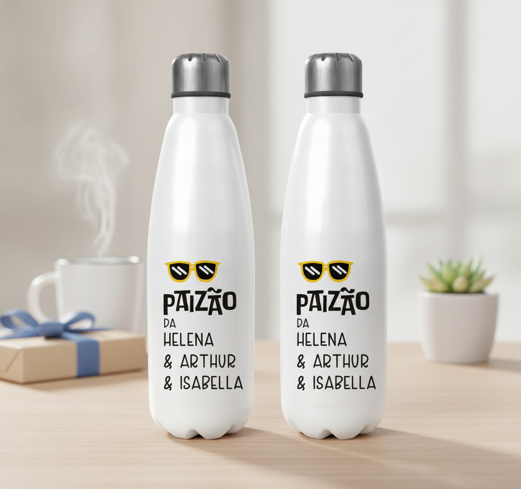 Copo de Cerveja Presente Especial Paizão com Nome