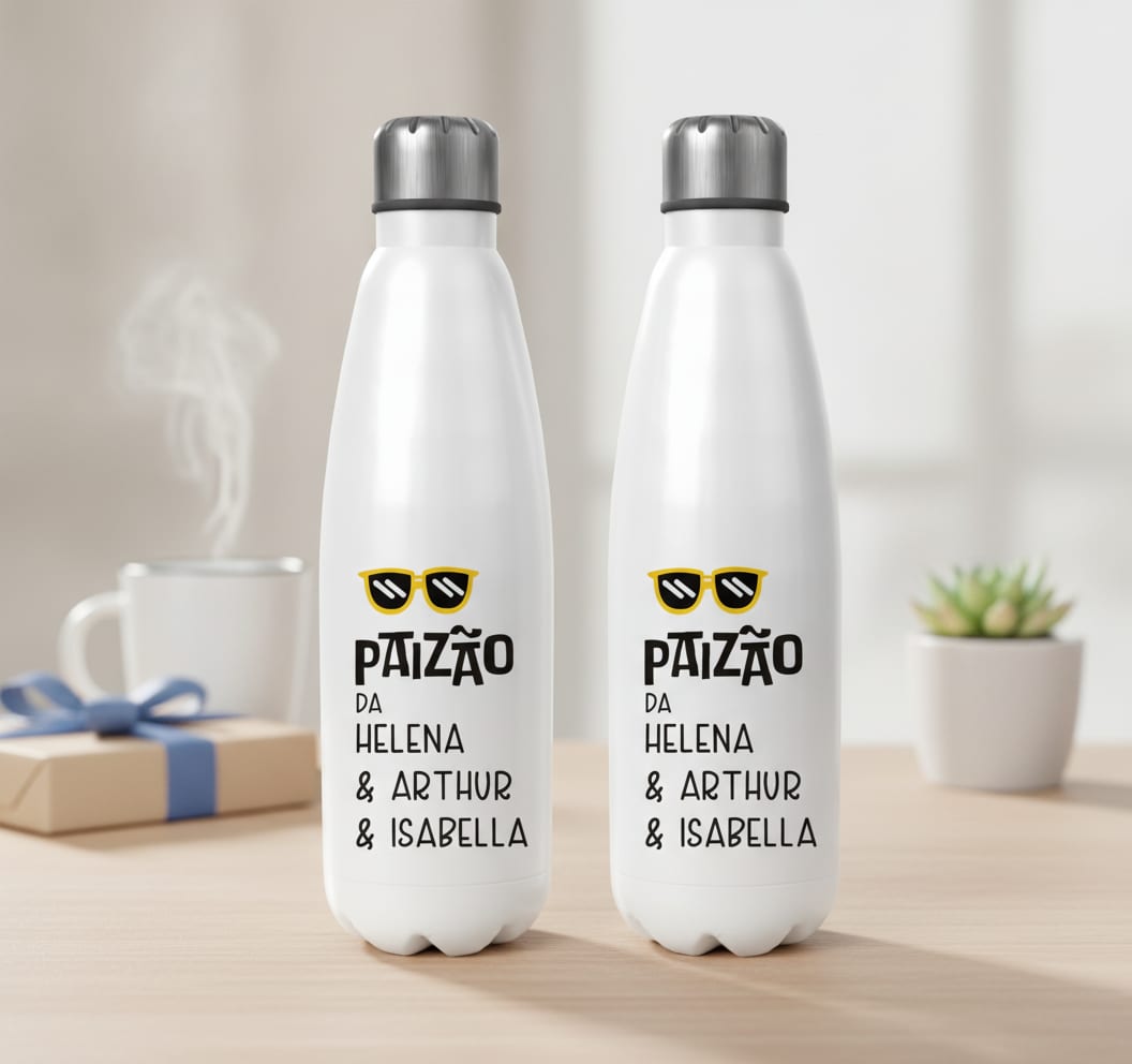 Copo de Cerveja Presente Especial Paizão com Nome