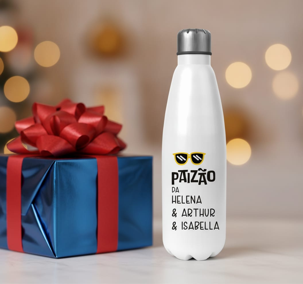 Copo de Cerveja Presente Especial Paizão com Nome