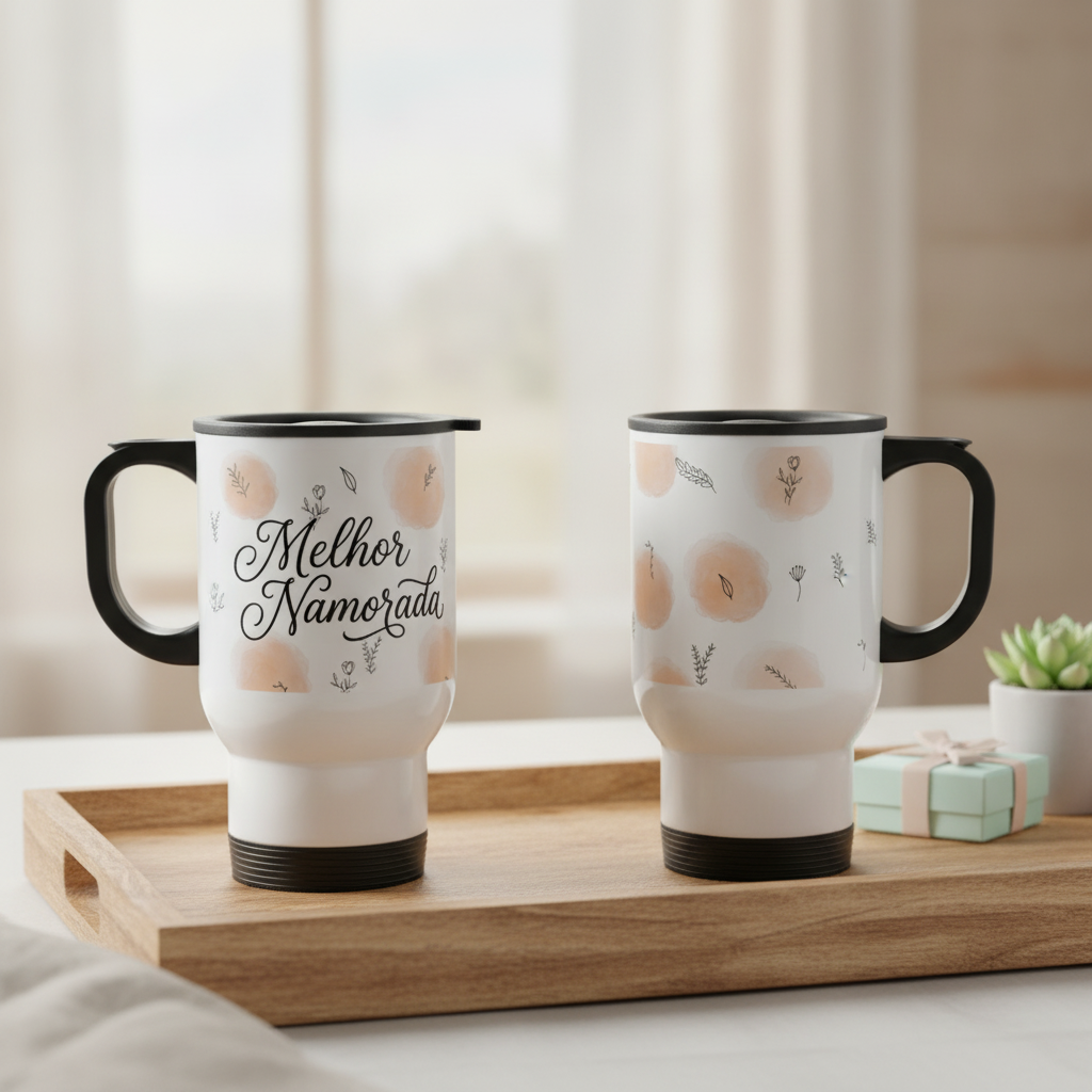 Copo Térmico Personalizada Melhor Namorada - Térmico - Outros (Casal)