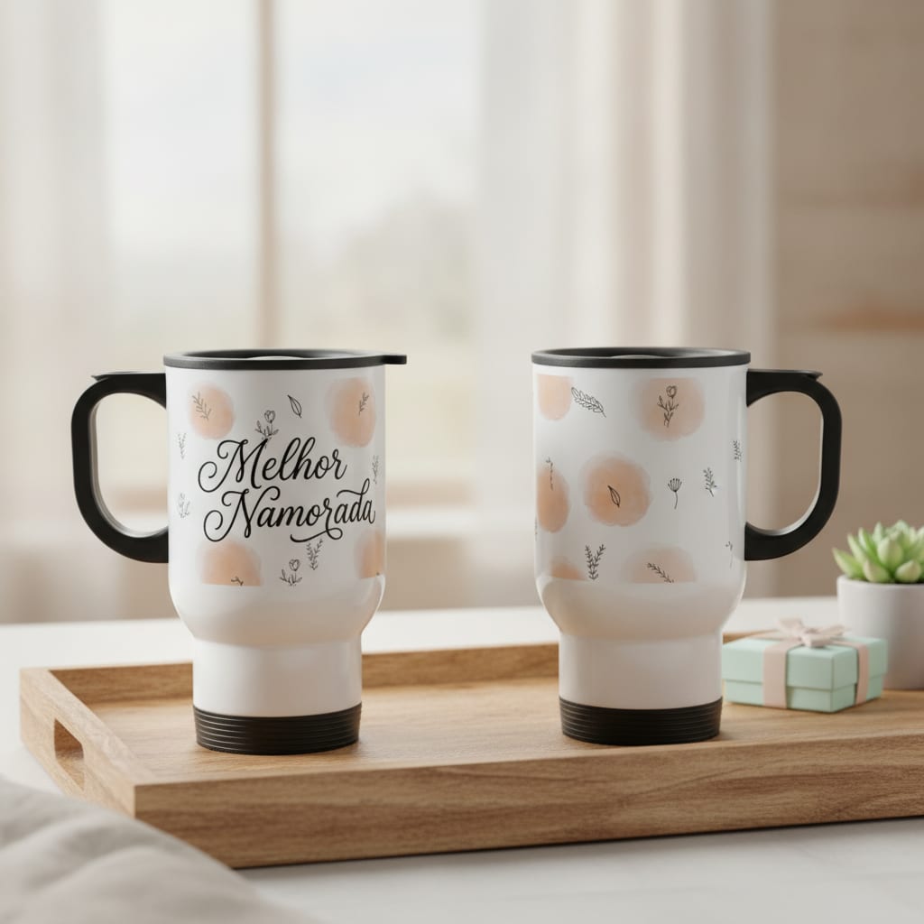 Copo Térmico Personalizada Melhor Namorada - Térmico - Outros (Casal)