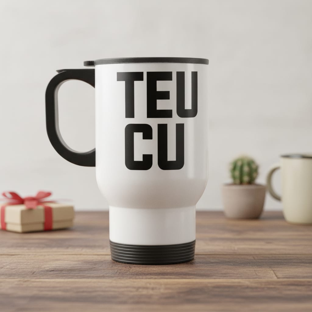 Copo Térmico Personalizado Presente Divertido Frase Teu Cu - Outros (Copo termico teu cu)