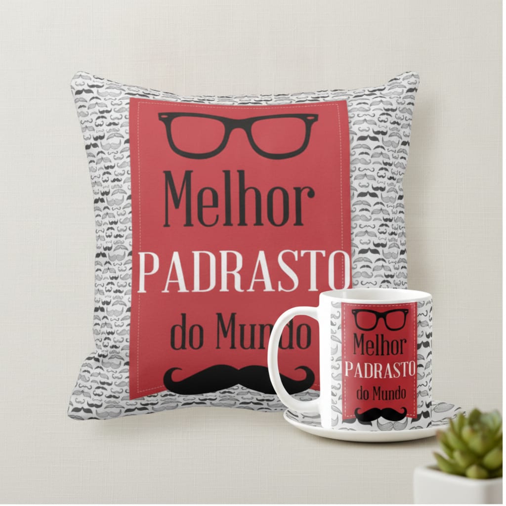 Kit Presente Criativo Dias Dos Pais Melhor Padrasto Do Mundo - Família (Padrasto)