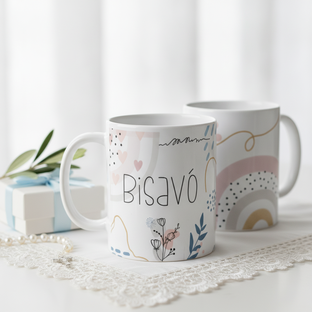 Kit Presente Moderno Bisavós Especial Minimalista Biso Bisa