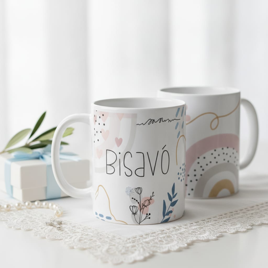 Kit Presente Moderno Bisavós Especial Minimalista Biso Bisa