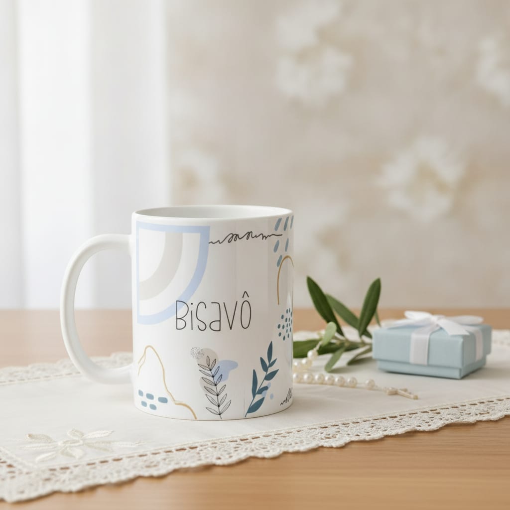 Kit Presente Moderno Bisavós Especial Minimalista Biso Bisa
