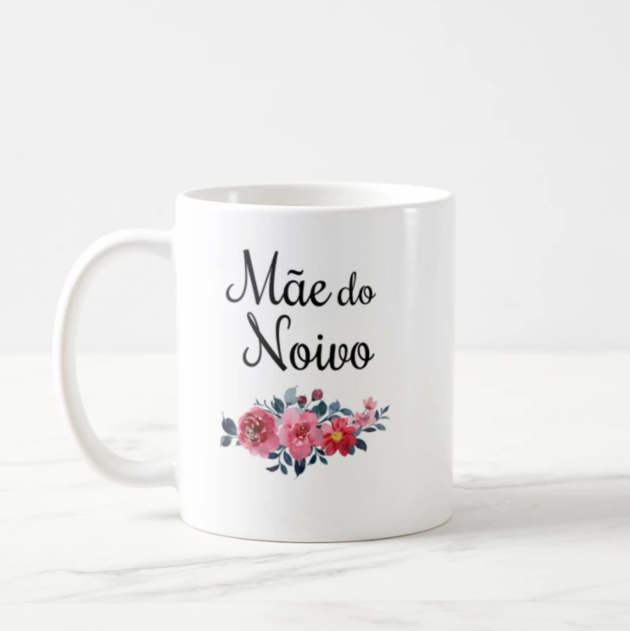 Kit 2 Canecas Personalizadas Para Casamento Pais Do Noivo