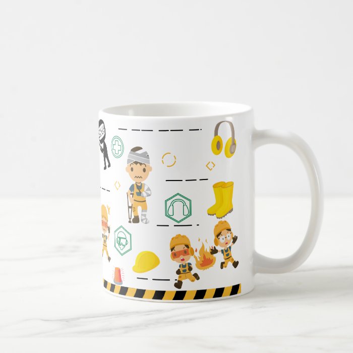 Caneca Profissão Segurança do Trabalho Presente Personalizada Com Nome