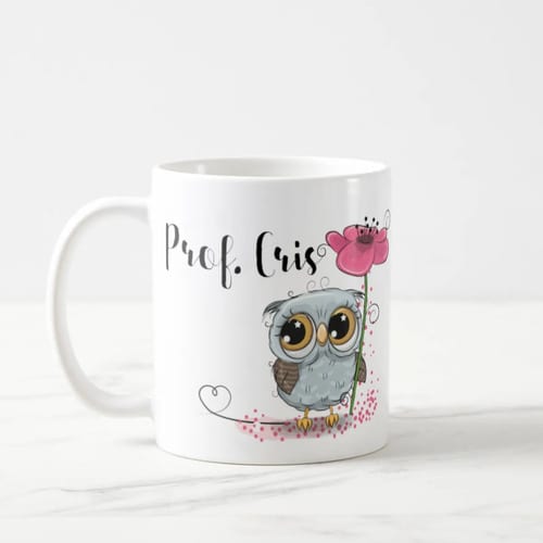 Caneca Personalizada Agradecimento Professora com Nome Aluno