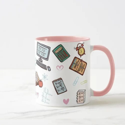 Caneca Feminina Escola Presente Especial Professora com Nome