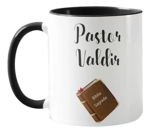 Caneca Personalizada Presente Pastor Celebrante de Casamento - Casamento (Pastor)