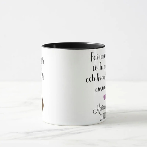 Caneca Personalizada Presente Pastor Celebrante de Casamento