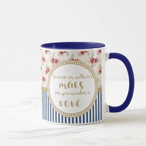 Caneca Personalizada com Nome e Frase Melhor Avó