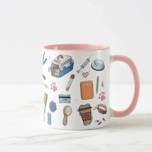 Caneca Personalizada Presente Profissão Medicina Veterinária