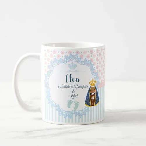 Caneca Personalizada Presente Madrinha De Consagração