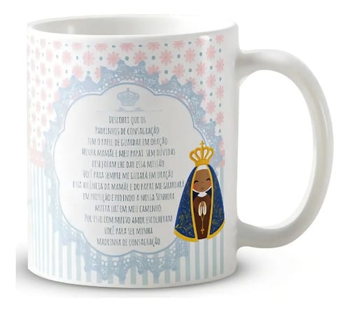 Caneca Personalizada Presente Madrinha De Consagração
