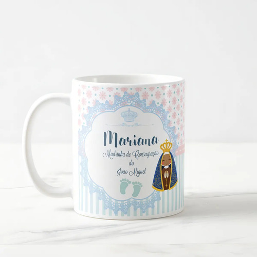Caneca Personalizada Presente Madrinha De Consagração