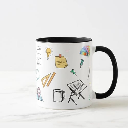 Caneca Personalizada Presente Especial Arquitetura