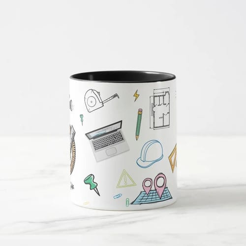 Caneca Personalizada Presente Especial Arquitetura