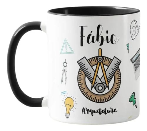 Caneca Personalizada Presente Especial Arquitetura - Profissões (Arquiteto(a))
