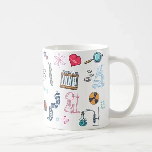 Caneca Presente Biomedicina Profissão com Nome