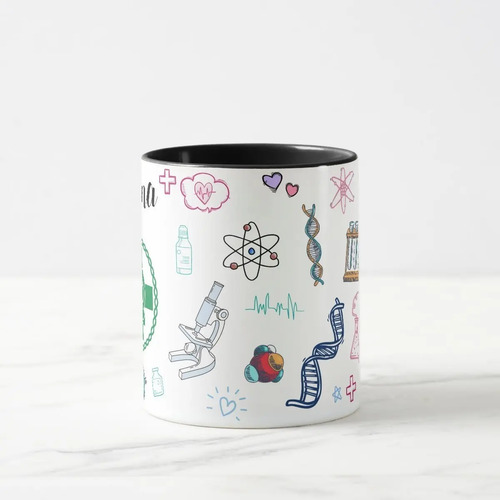 Caneca Personalizada Biomedicina Profissão Biomédico