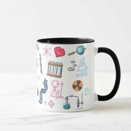 Caneca Personalizada Biomedicina Profissão Biomédico