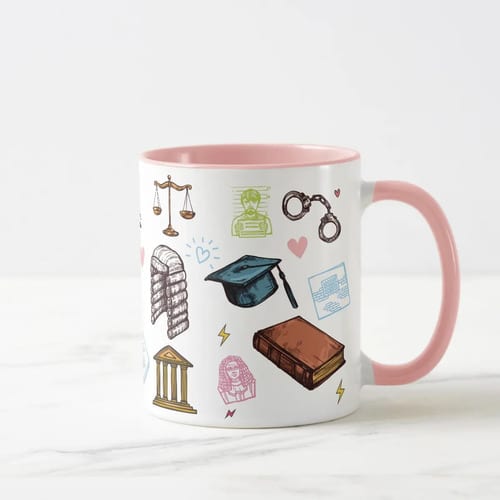 Caneca Advogada Personalizada – Presente Criativo Profissão Direito