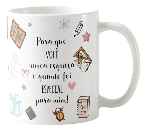 Caneca Agradecimento Dia dos Professores