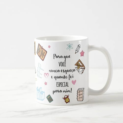 Caneca Agradecimento Dia dos Professores