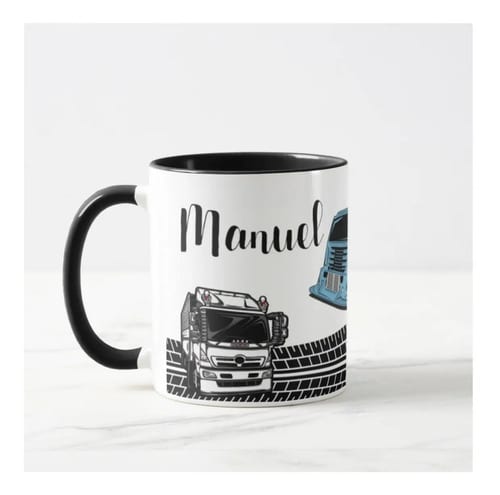 Caneca Caminhão Profissão Presente Criativo Caminhoneiro - Profissões (Caminhoneiro)