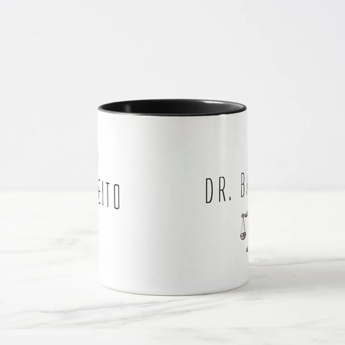 Caneca Direito Profissão Advogado Presente Advocacia